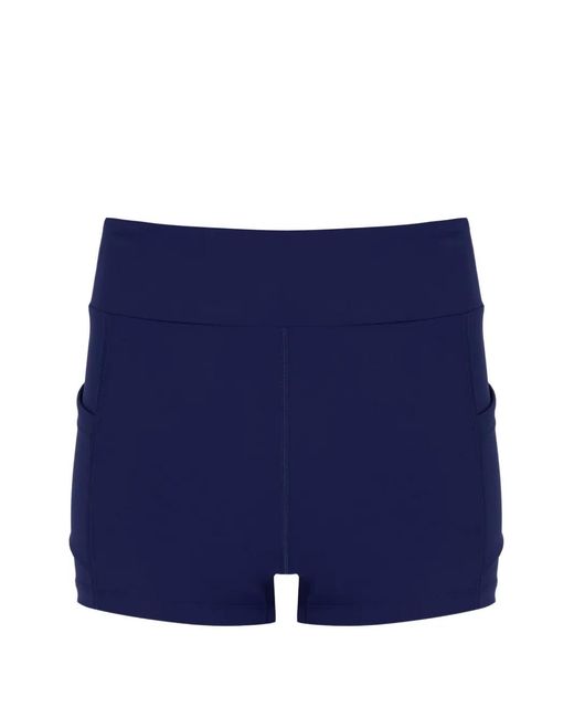 Fila Blue Mini Mesh-Panel Racerback Dress