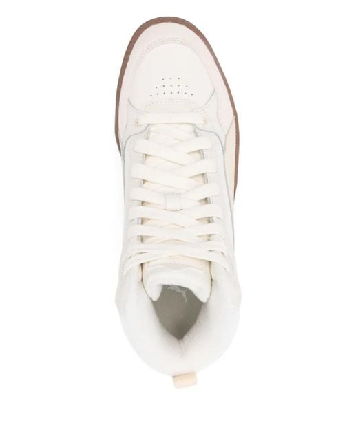 PUMA White Karmen Sneakers