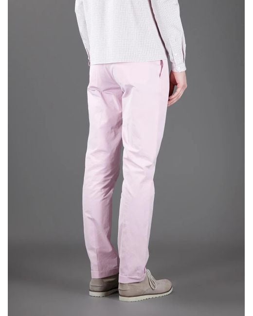 Carven Pink Classic Chino for men
