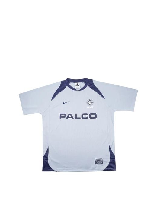 Palace X Nike Jersey T-Shirt in Blue for Men | Lyst