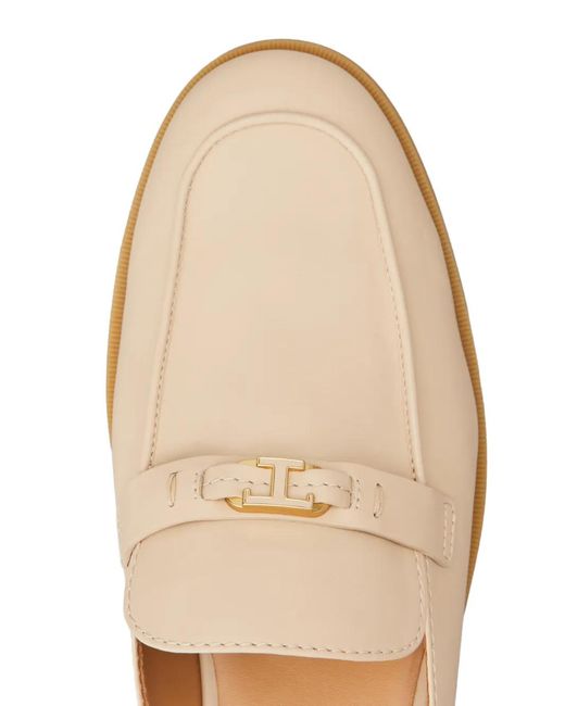 Tod's White Mules En Cuir