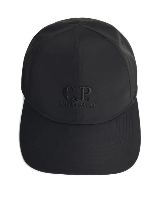 C P Company Pet Met Geborduurd Logo in het Black voor heren