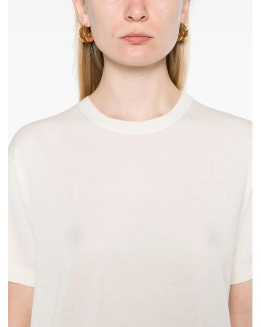Theory White Merino Top