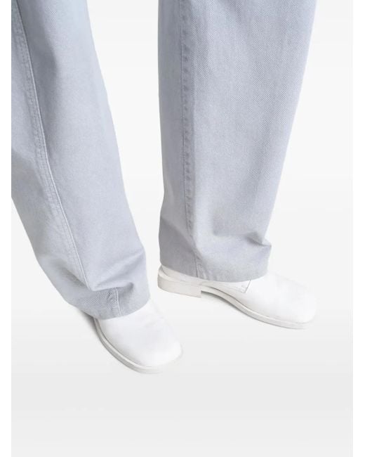 Lemaire White Anatomic Derby Shoes