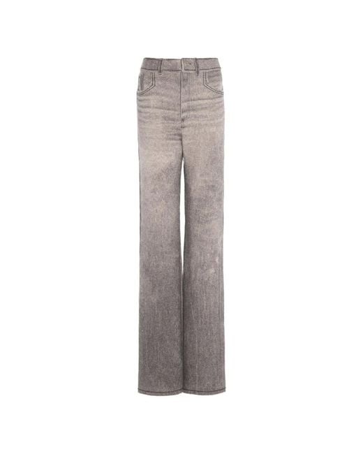 Barrie Gray Trompe-L'Œil Flared Jeans
