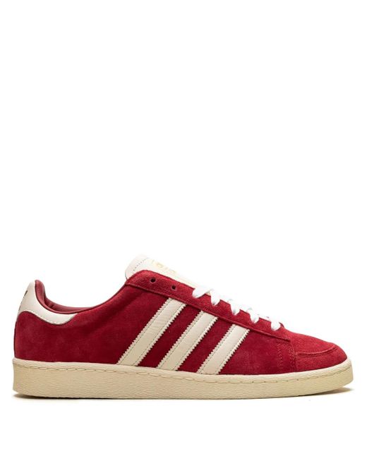 Adidas Jabbar Low "Team Power" Sneakers in Red für Herren