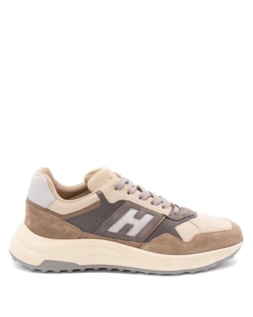 Hogan Pink Hyperlight Panelled Sneakers for men