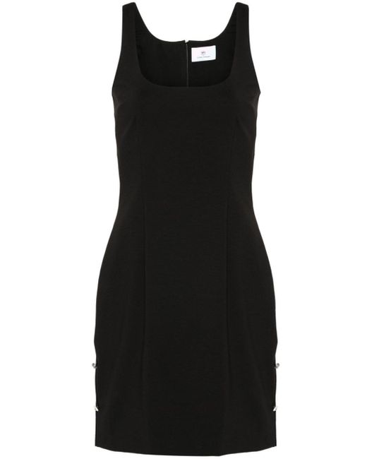 Chiara Ferragni Crystal-embellished Dress Black