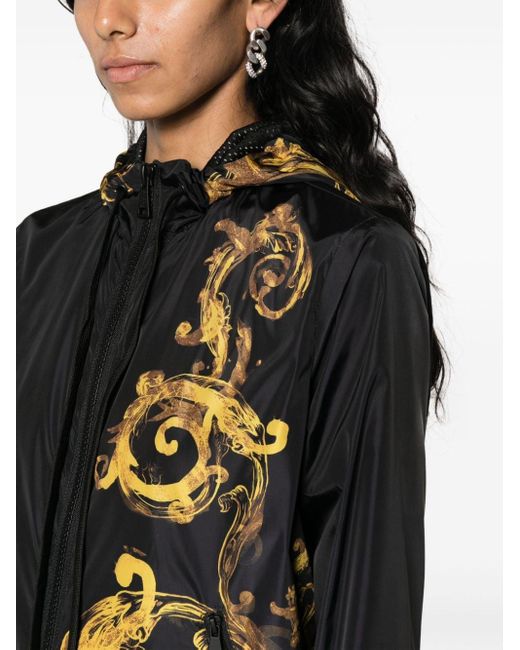 Versace Black Jacke mit Print