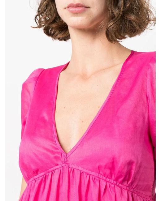 Blanca Vita Gelaagde Jurk in het Pink