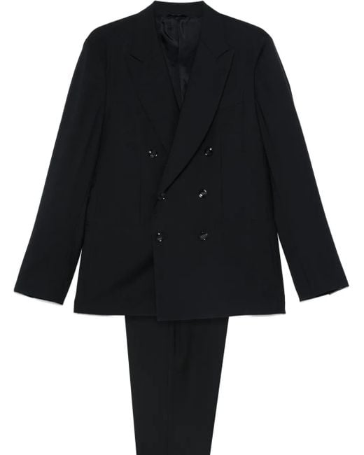 Giorgio Armani Black Wool Suit for men