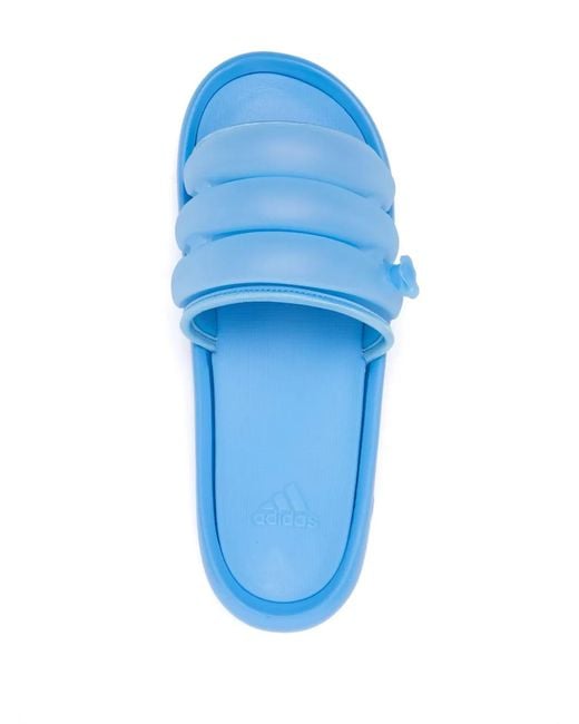 Adidas Blue Zplaash Flip Flops for men