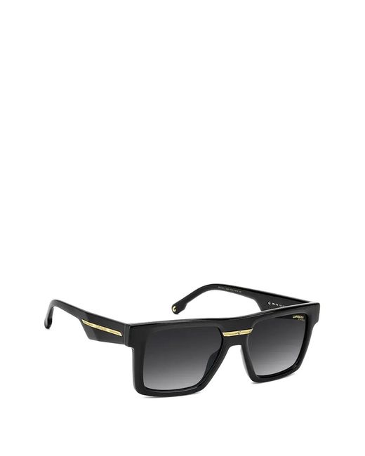 Carrera Black Rectangle-Frame Sunglasses for men