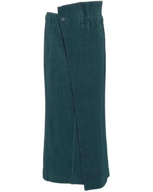 Homme Plissé Issey Miyake Green Colour Palette 1 Skirt for men