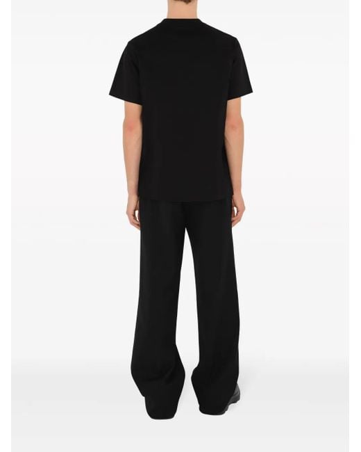 Burberry Black T-Shirts And Polos for men