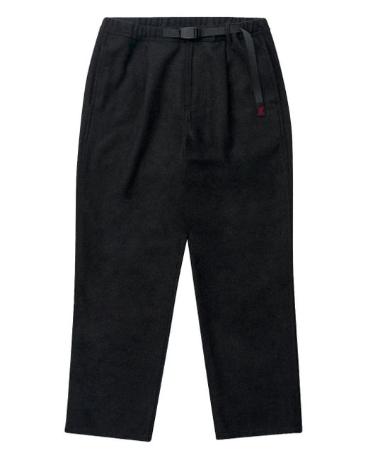 Gramicci Blue Drawstring Buckle-Embellished Trousers for men