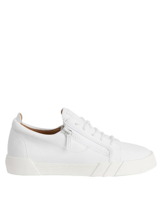 Sneakers The Shark 5.0 di Giuseppe Zanotti in White da Uomo