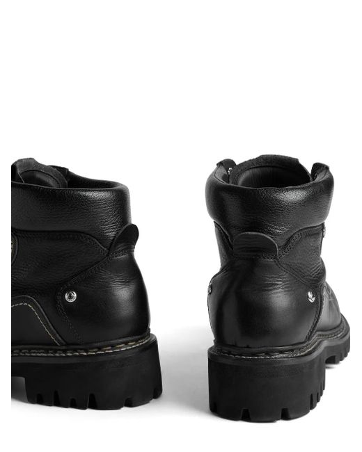 DSquared² Black Stylish Ankle Boots For for men