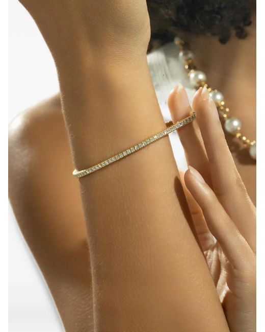 Andreoli Metallic Diamond Bracelet