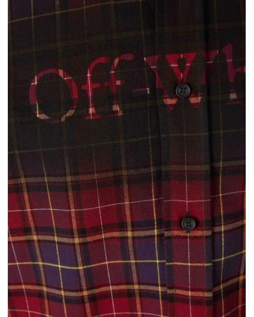 Off-White c/o Virgil Abloh Checkered Shirt Jacket for men