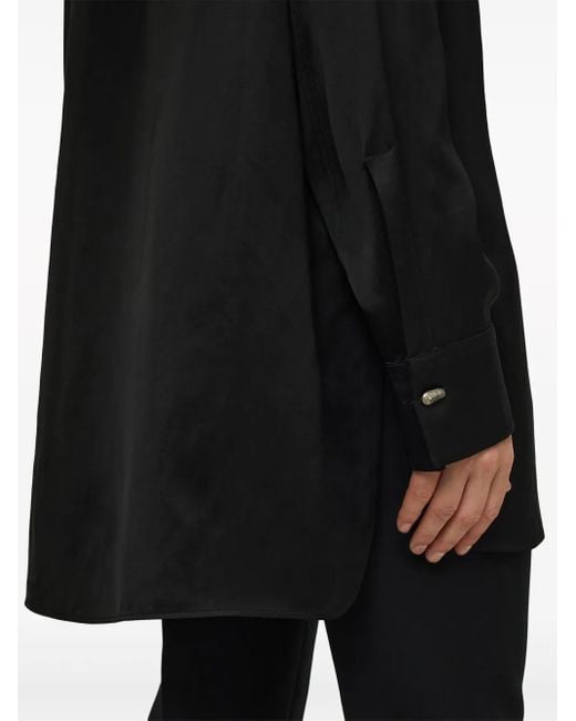 Jil Sander Black Thursday P.M. Linen-Blend Shirt