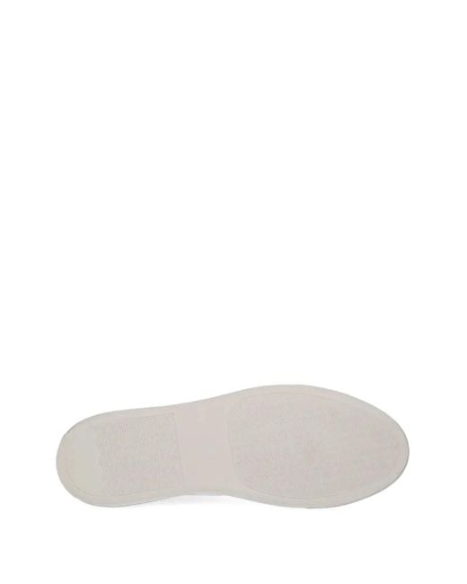 Common Projects White Achilles Suede Lace-Up Sneakers for men