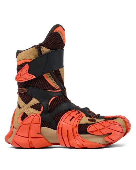 CAMPERLAB Orange Tormenta High Top Sneakers