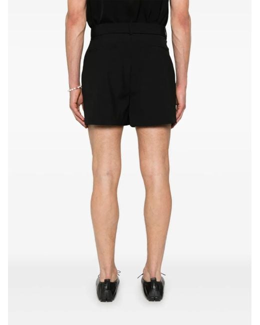Nanushka Black Ollie Shorts for men