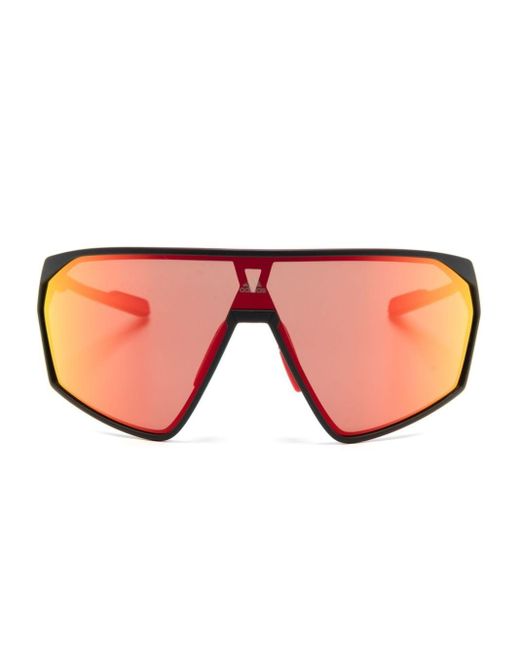 Adidas Pink Prfm Shield M Shield-frame Sunglasses for men