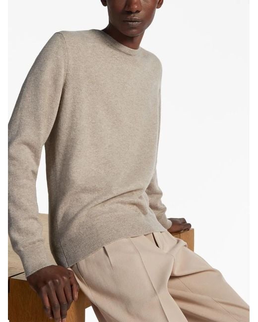 Zegna Natural Cashmere Sweater for men