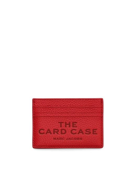 Marc Jacobs Red The Leather Card Case