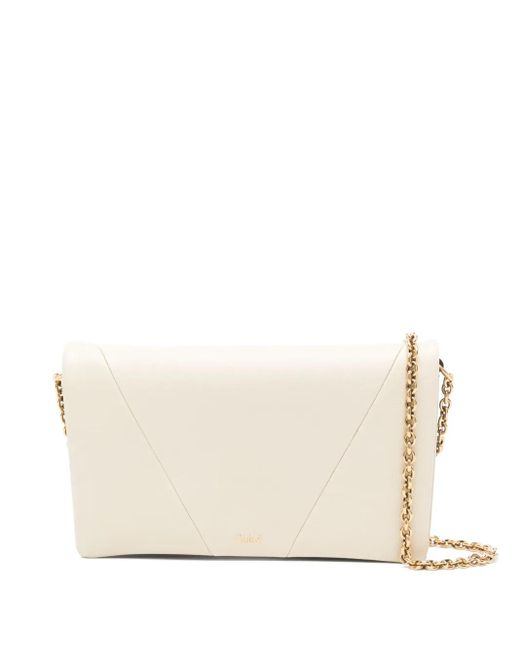 Chloé Natural Wallet On Chain Spin