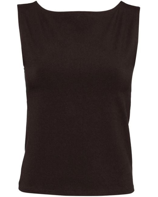 Reformation Black Dusk Top