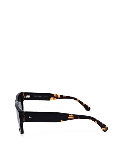 Paul Smith Black Earl Square-Frame Sunglasses for men