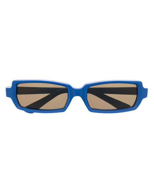Undercover Blue Rectangular-Frame Sunglasses for men