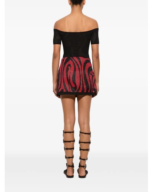 Emilio Pucci Wikkelrok in het Red