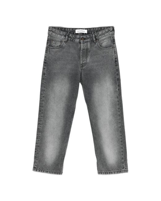 DARKPARK Gray Lizzie Straight-Leg Jeans