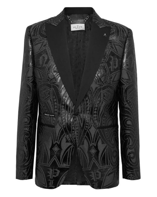 メンズ Philipp Plein Gothic Plein ジャケット Black