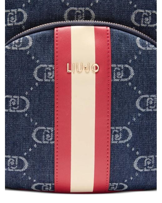 Liu Jo ジャカード バックパック Blue