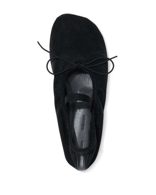 Proenza Schouler Black Glove Mary Jane Ballet Pumps