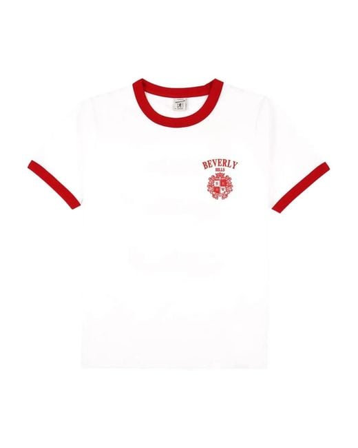 Sporty & Rich White Beverly Hills T-Shirt
