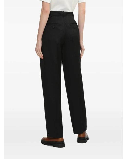 A.P.C. Black Hose Aus Wolle