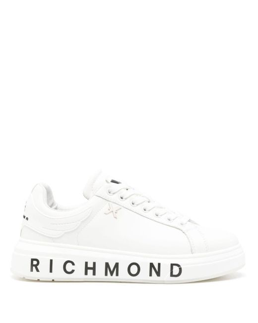Zapatillas con logo estampado John Richmond de hombre de color White