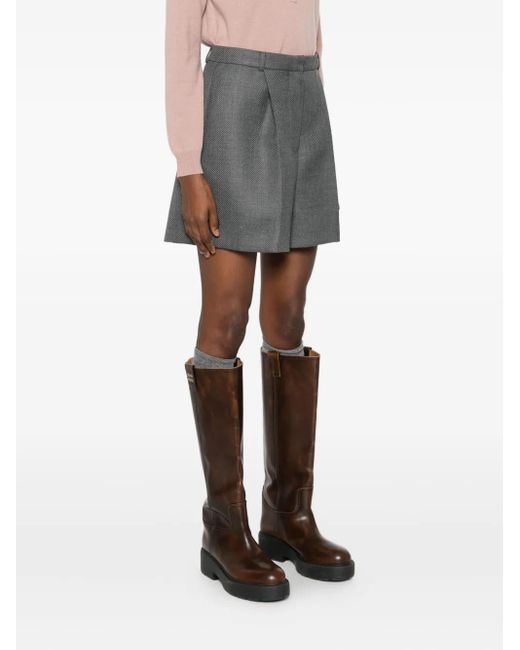Herskind Gray Tailored Shorts