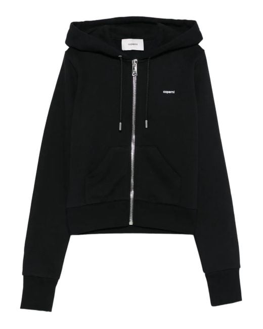 Coperni Black Zip-Up Hoodie