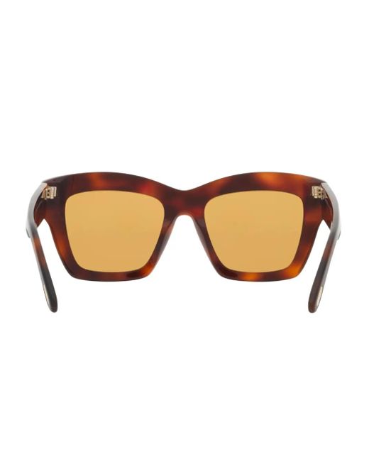 Tom Ford Brown Luna Oversize-Frame Sunglasses