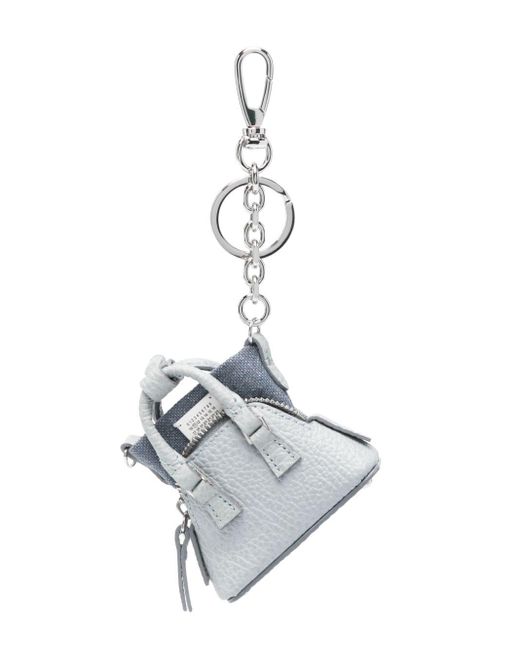 Maison Margiela Metallic Schlüsselanhänger mit Tasche-Form
