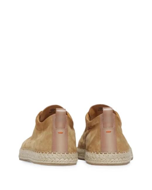 Santoni Natural Suede Espadrilles for men