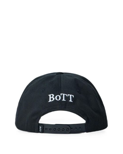 BoTT Blue Embroidered Logo-Patch Cap for men