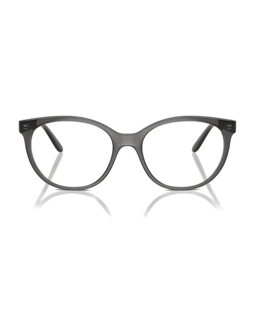 Vogue Eyewear ラウンド眼鏡フレーム Gray
